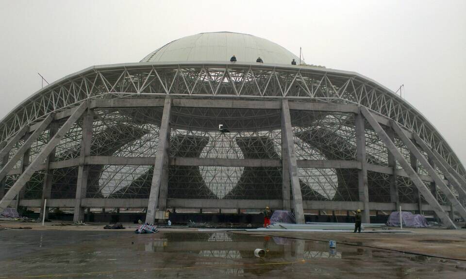 温州温泉馆网架工程